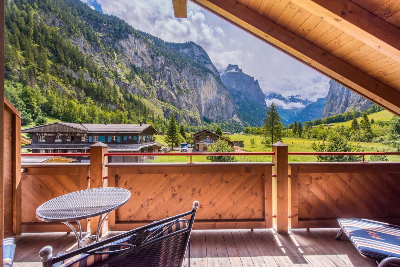 Apartment Lauberhorn, Luxury With Best Views Lauterbrunnen Exteriér fotografie
