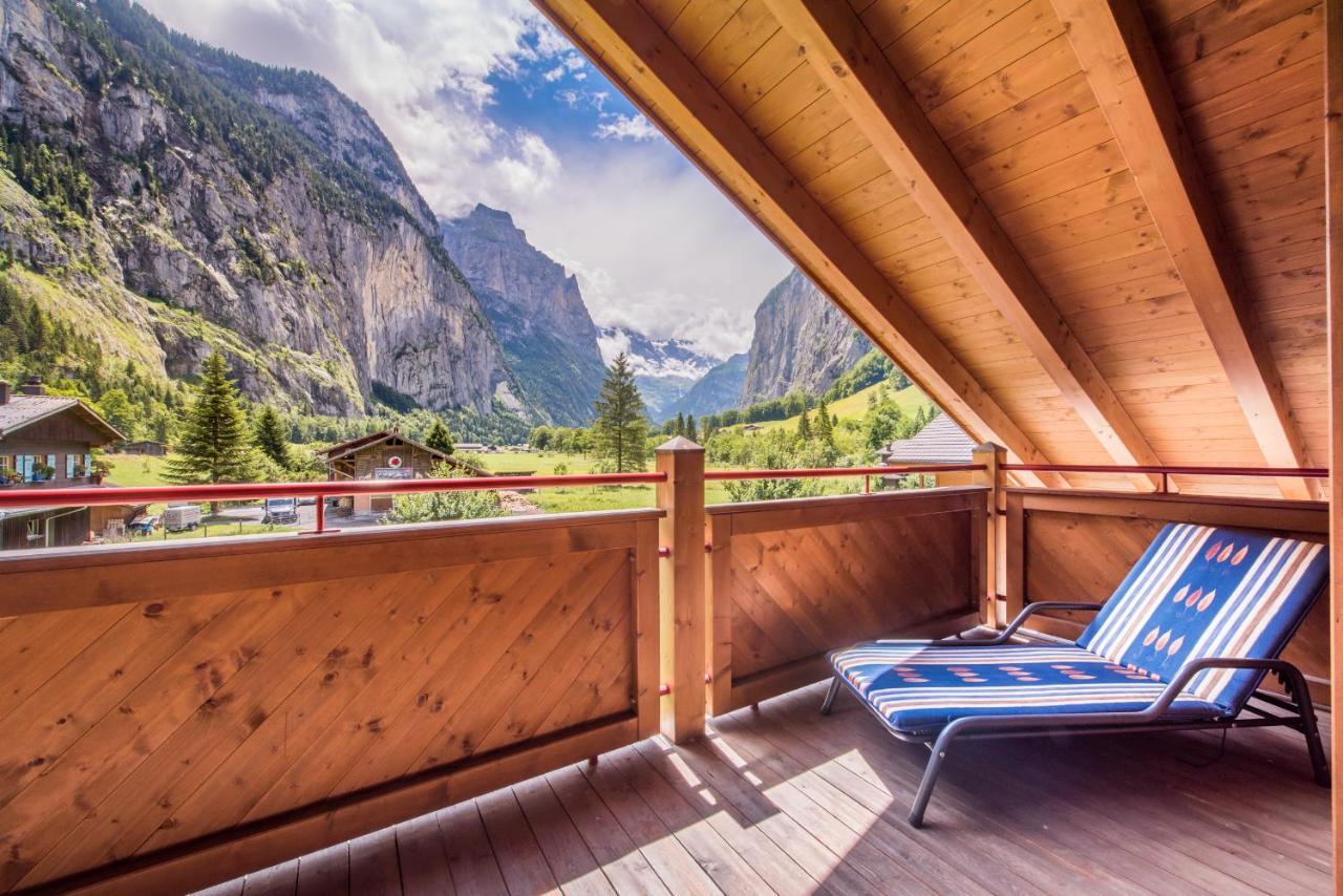 Apartment Lauberhorn, Luxury With Best Views Lauterbrunnen Exteriér fotografie